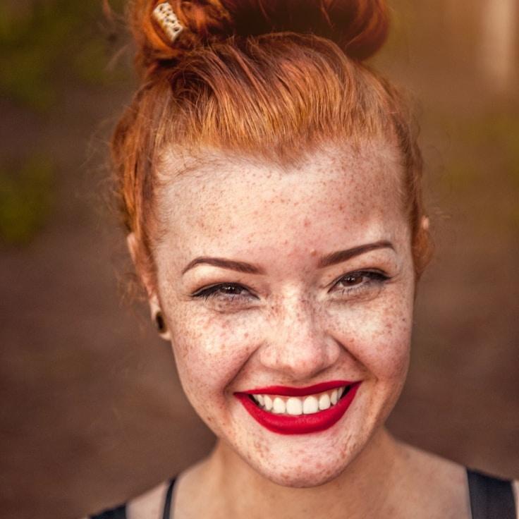 Portrait of Mira Solano, group coordinator and fusion cooking expert